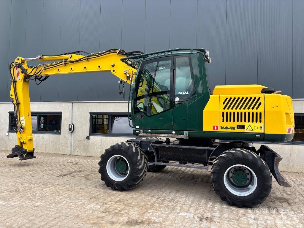 Atlas 160 W - 140 W Pyöräkaivukoneet