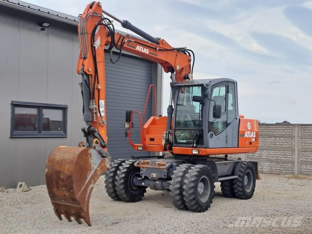 Atlas 140 W Pyöräkaivukoneet