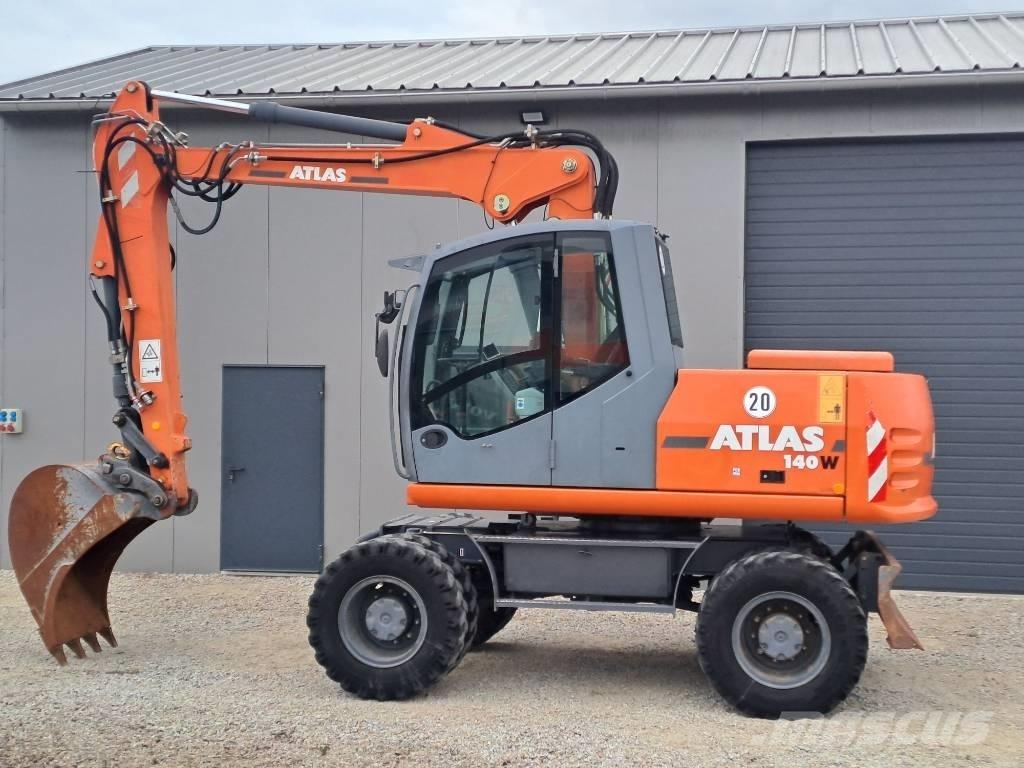 Atlas 140 W Pyöräkaivukoneet