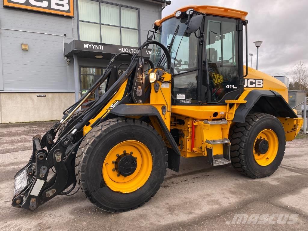 JCB 411 HT T4i Pyöräkuormaajat
