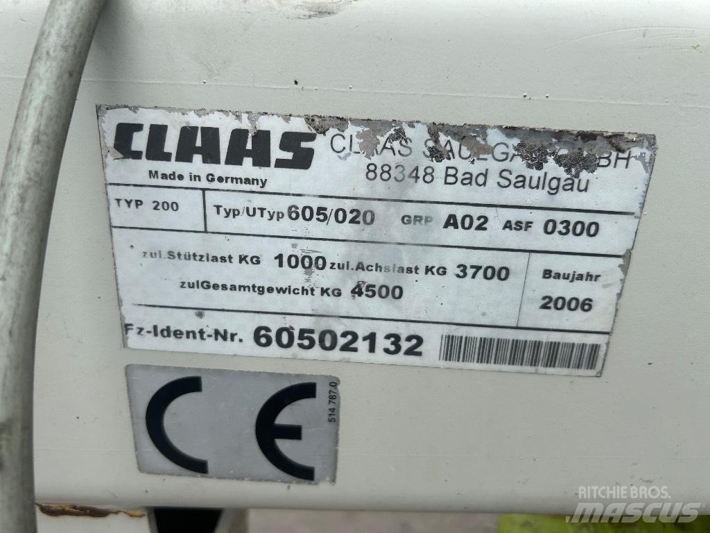 CLAAS Liner 3000 Pöyhimet ja haravat