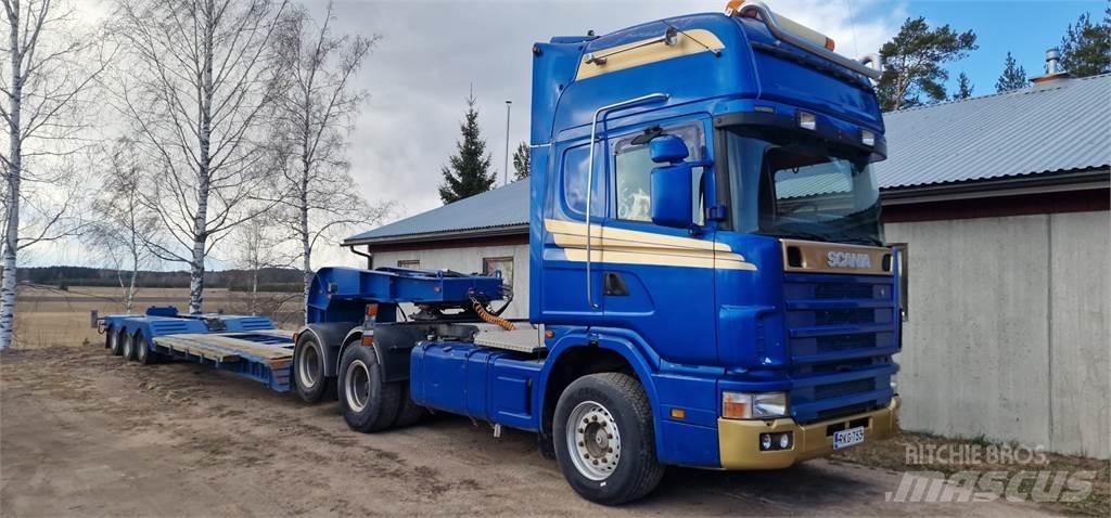 Scania R144 Autonkuljetusautot