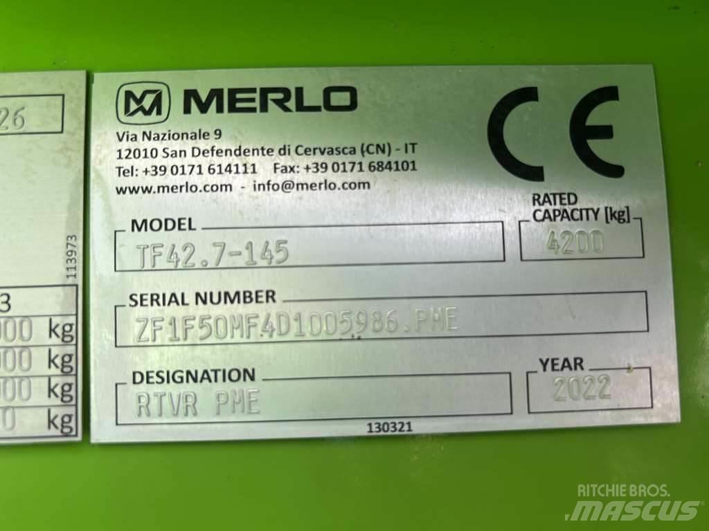 Merlo TF42.7-145 Kurottajat