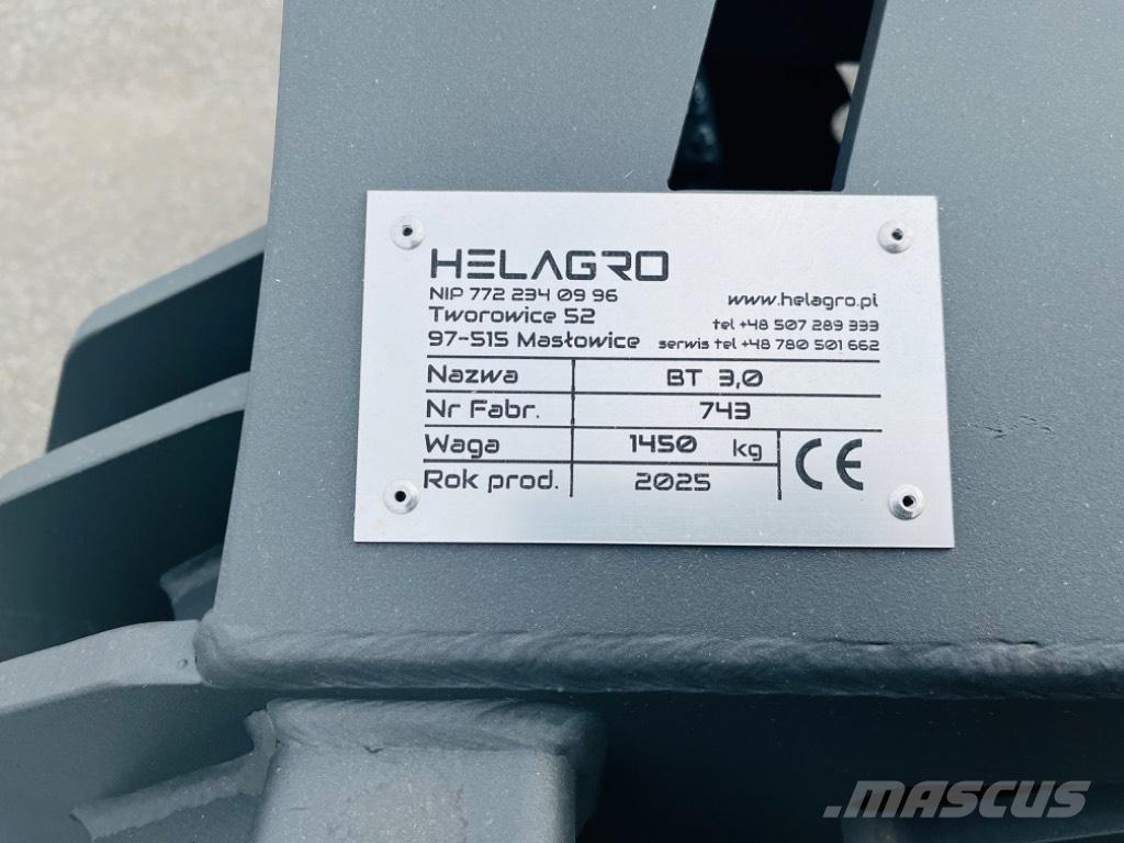  Helagro BT 300 Kiekkomultaimet ja lautasäkeet