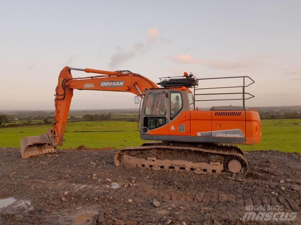 Doosan DX 225 Telakaivukoneet