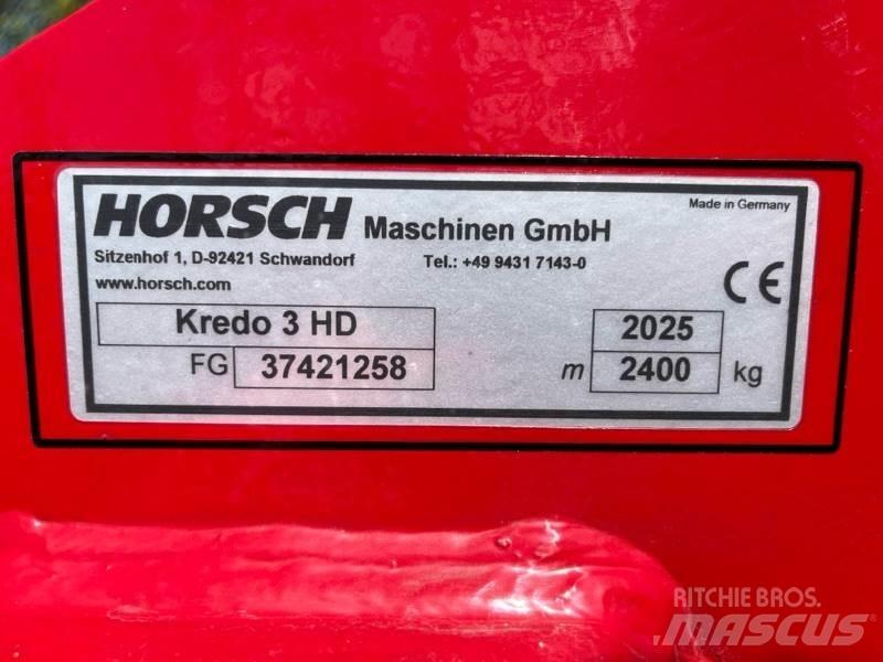 Horsch Kredo 3 HD Jyrsimet
