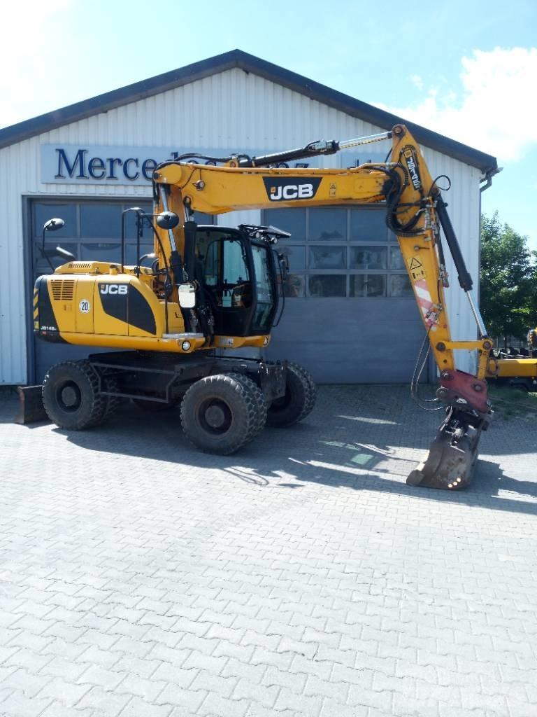 JCB JS 145 W Pyöräkaivukoneet