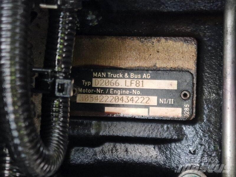 MAN D2066 LF81 Moottorit