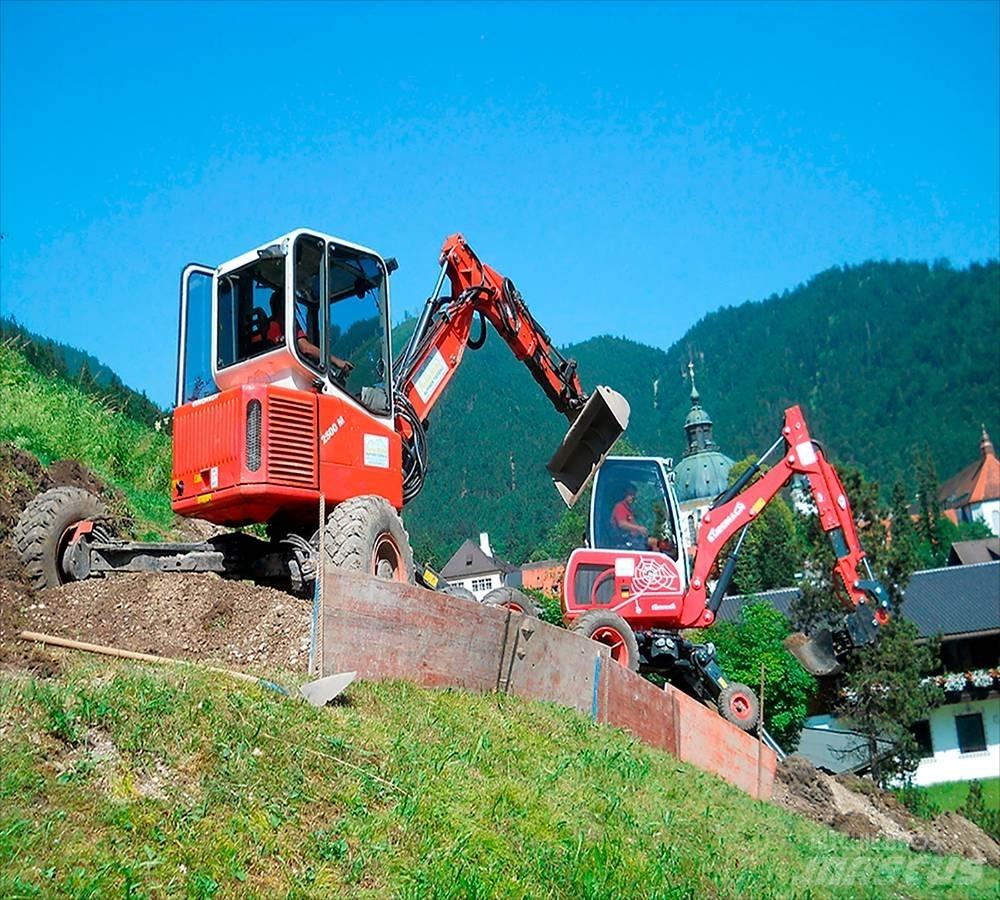 Euromach 2500 Mobile Amfibio-kaivinkoneet