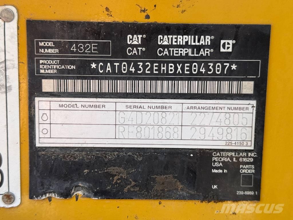 CAT 432 E Kaivurikuormaajat