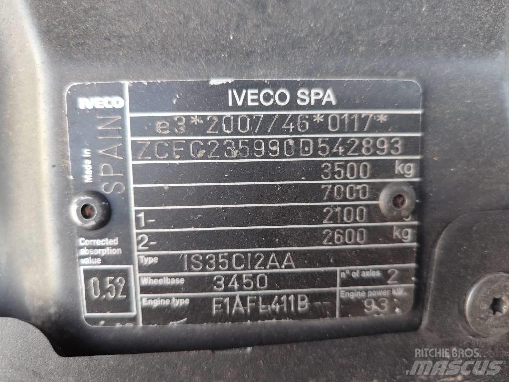 Iveco Daily 35 C 13 Sora- ja kippiautot