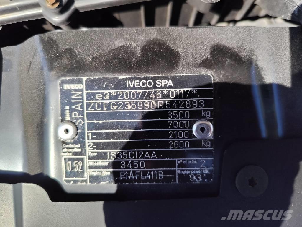 Iveco Daily 35 C 13 Sora- ja kippiautot