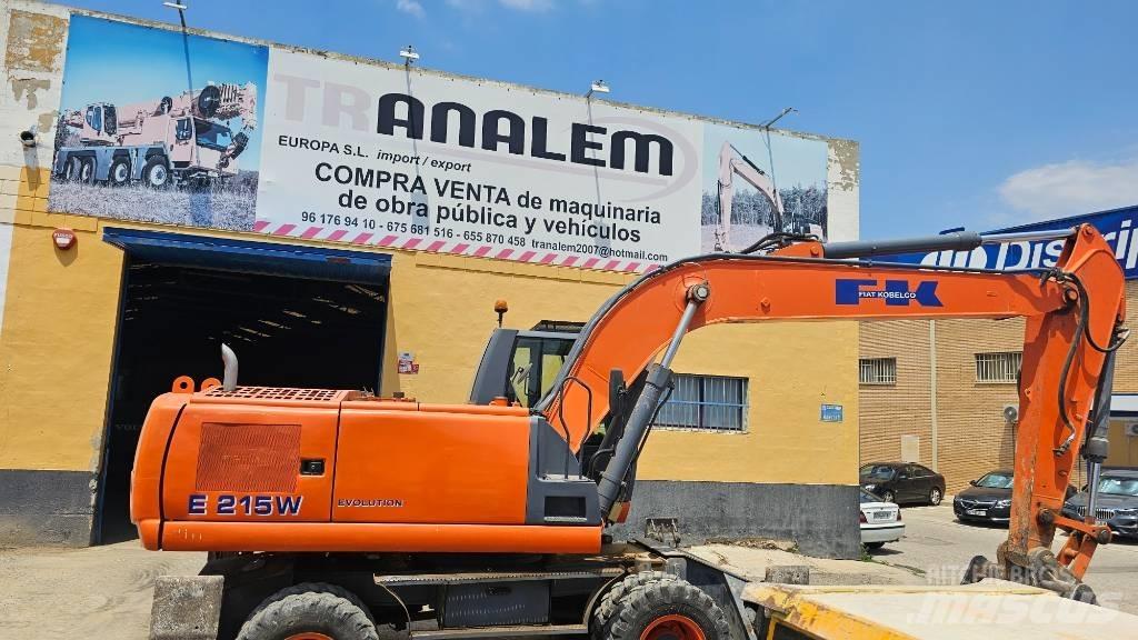 Fiat-Kobelco E215W Pyöräkaivukoneet