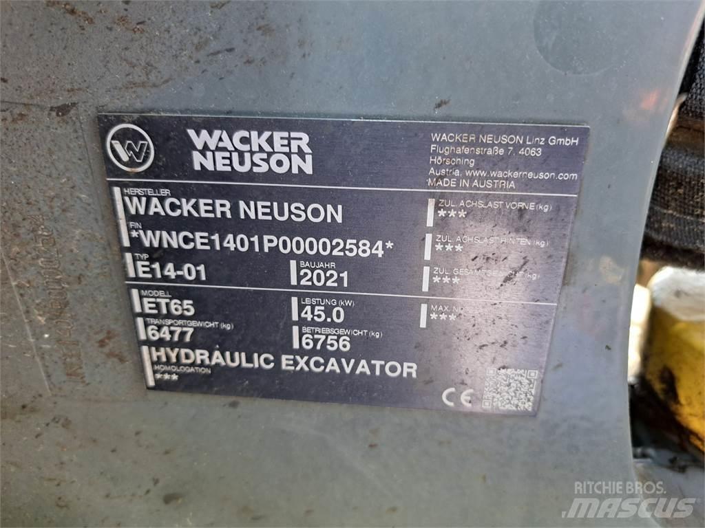 Wacker Neuson ET65 Telakaivukoneet