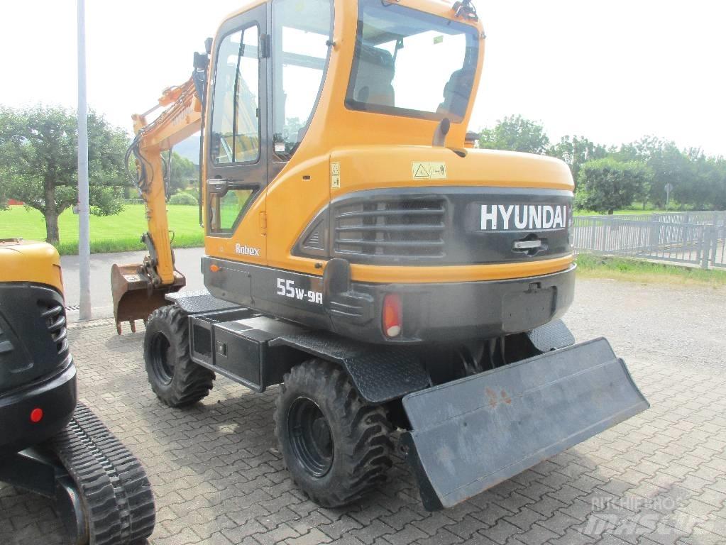 Hyundai Robex 55W-9 Pyöräkaivukoneet