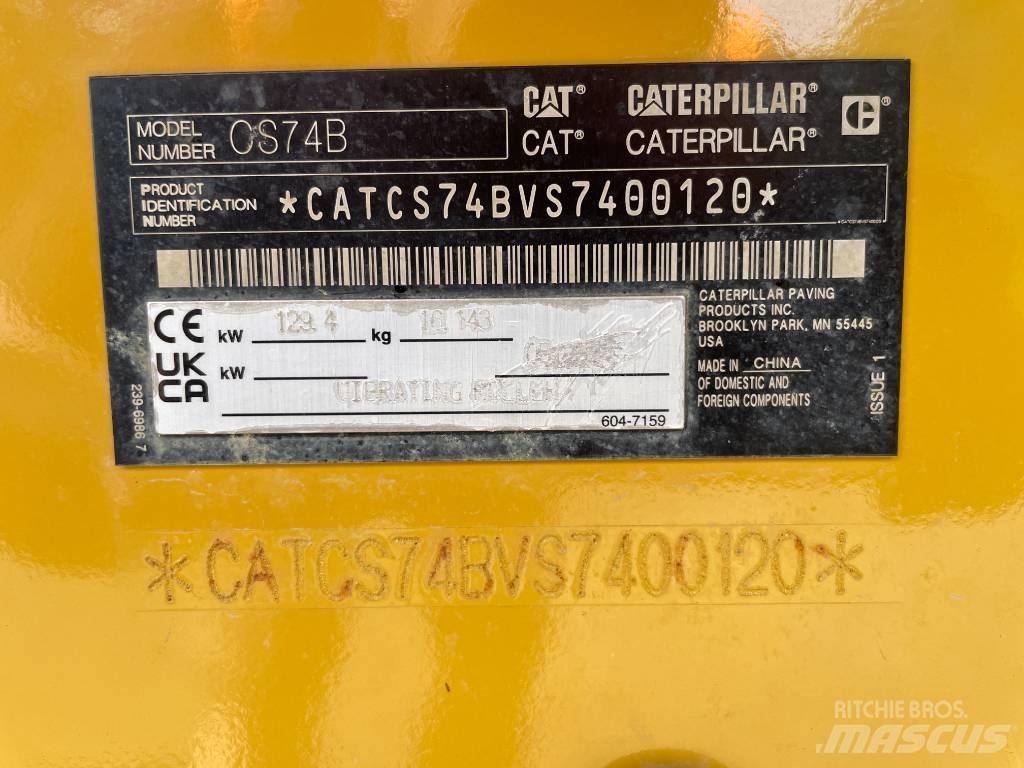 CAT CS 74 B Yksivalssijyrät