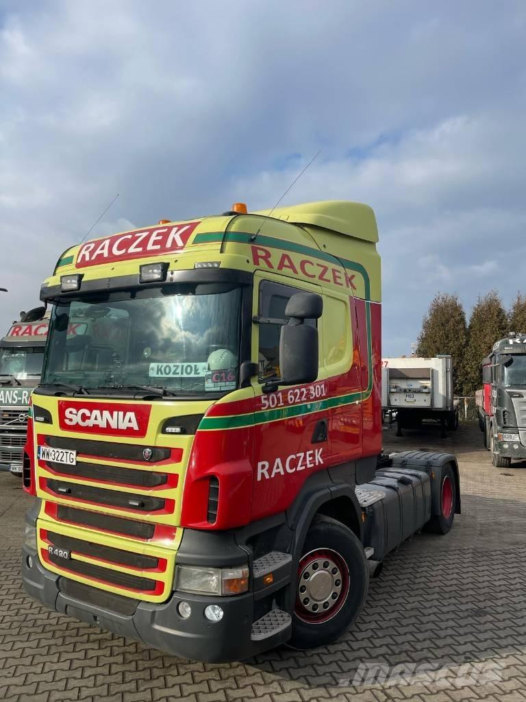 Scania R 420 Vetopöytäautot