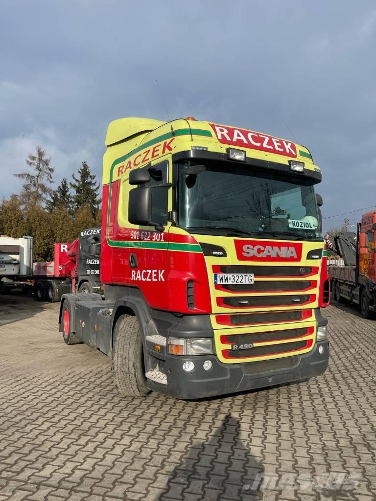 Scania R 420 Vetopöytäautot