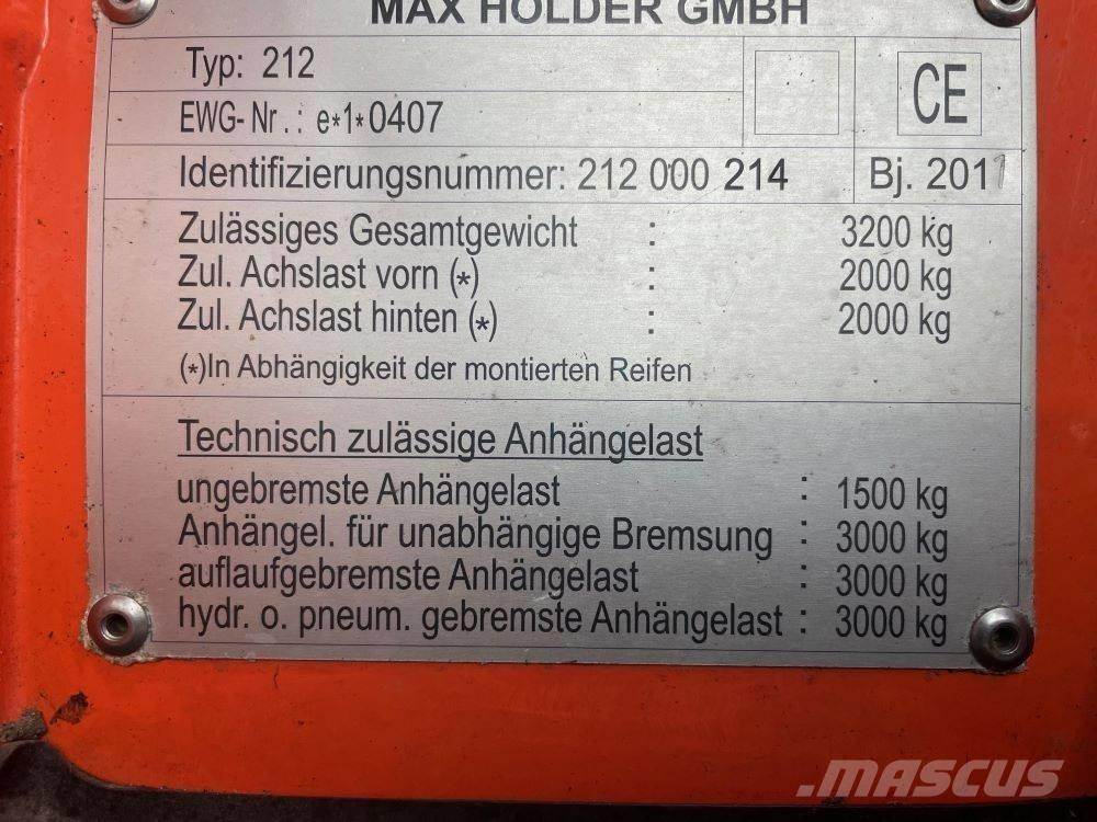 Holder C 270 Taajamatraktorit