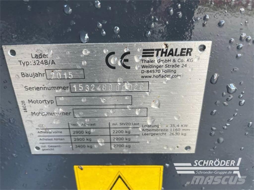 Thaler 3248/A Pienkuormaajat