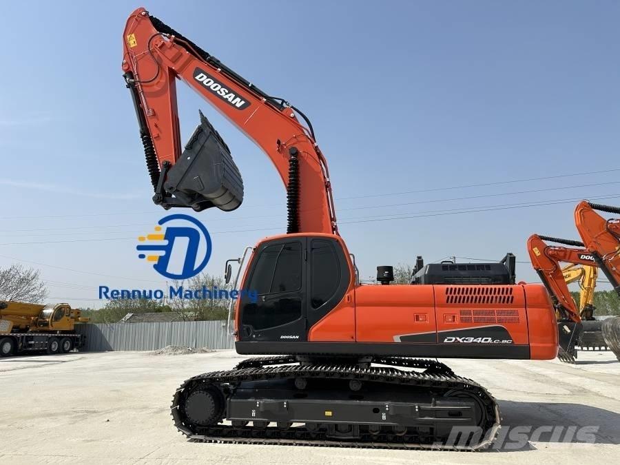 Doosan DX 340 Telakaivukoneet