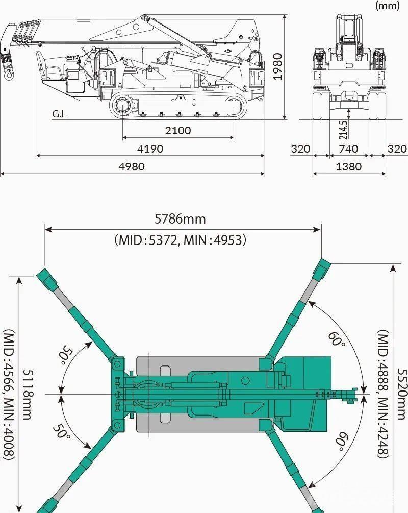 Maeda MC405CRME-3 Mininosturit