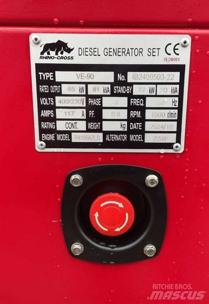 Rhino CROSS 90 KVA Dieselgeneraattorit