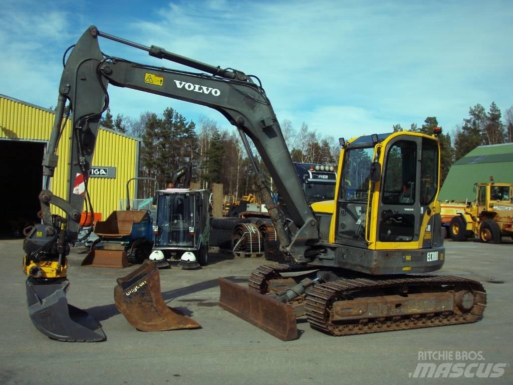 Volvo ECR 88 Midikaivukoneet 7t - 12t
