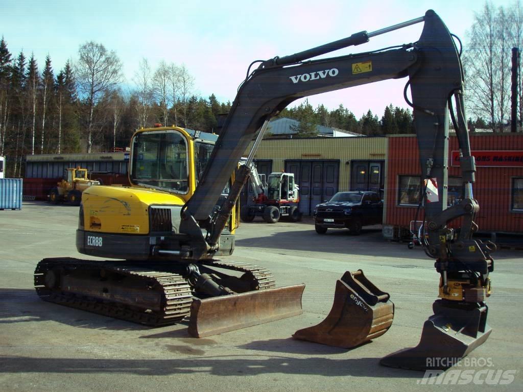 Volvo ECR 88 Midikaivukoneet 7t - 12t