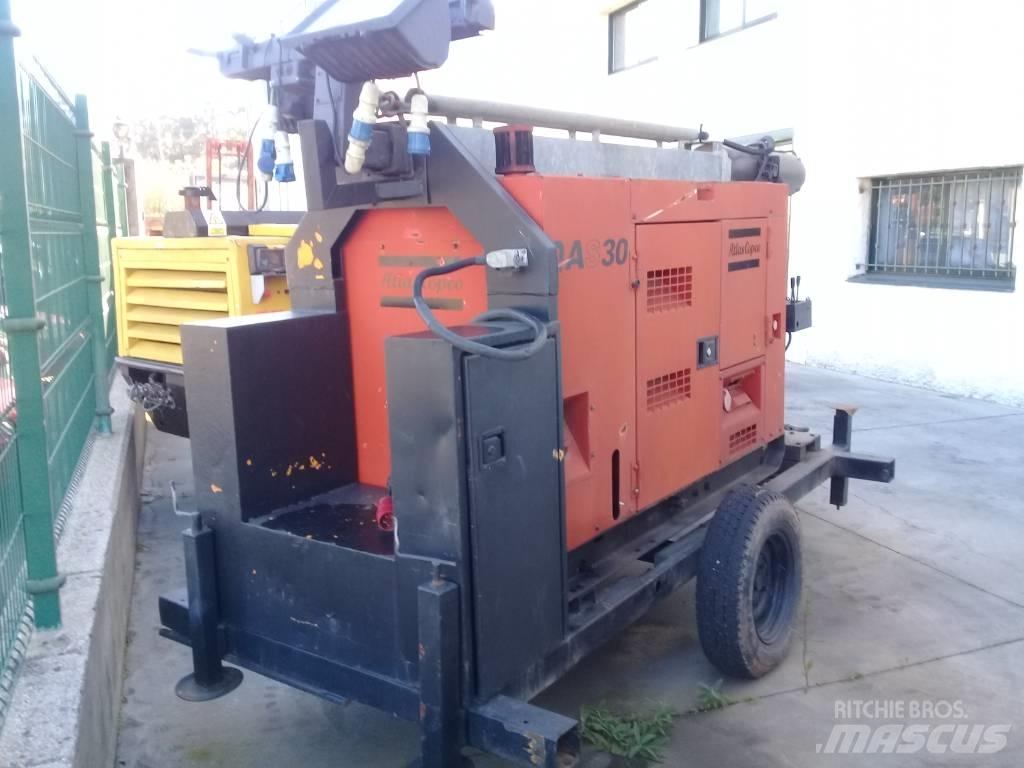 Atlas Copco QAS30 Dieselgeneraattorit