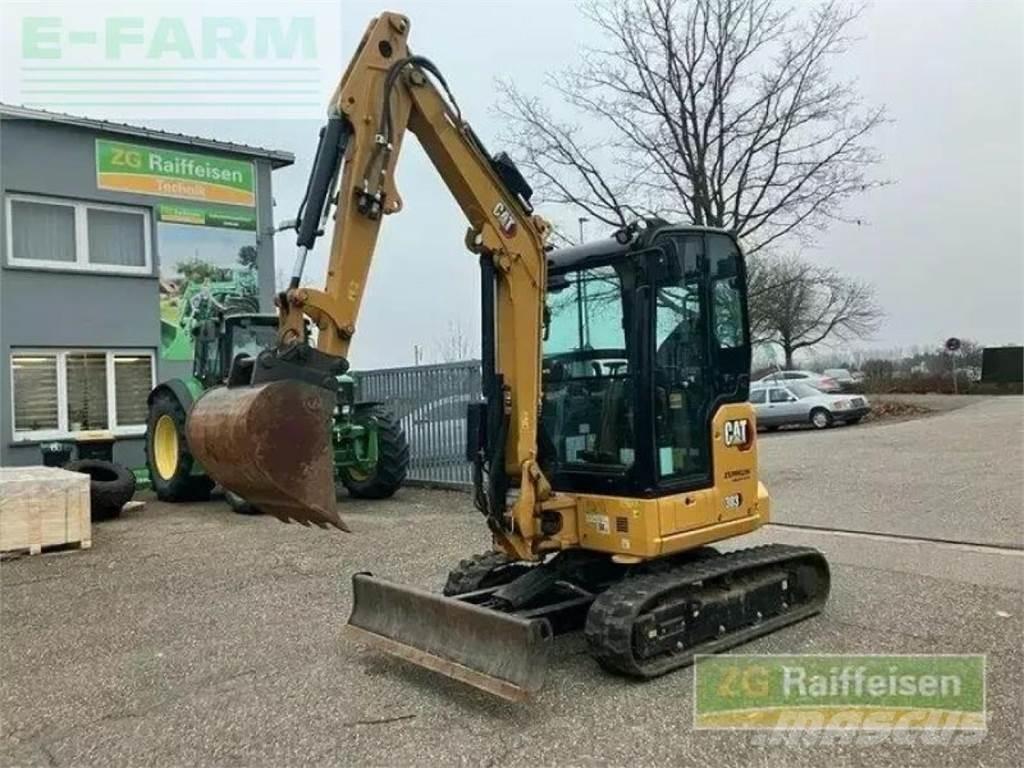 CAT 303 minibagger Pyöräkaivukoneet