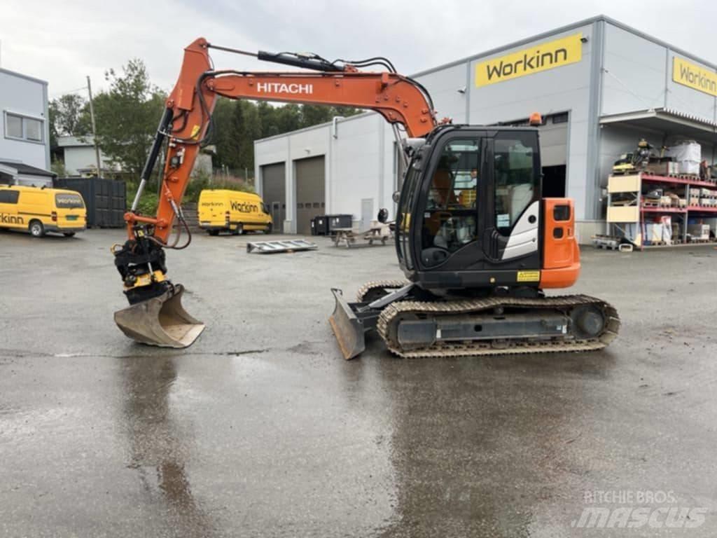 Hitachi ZX 85 US-6 Midikaivukoneet 7t - 12t
