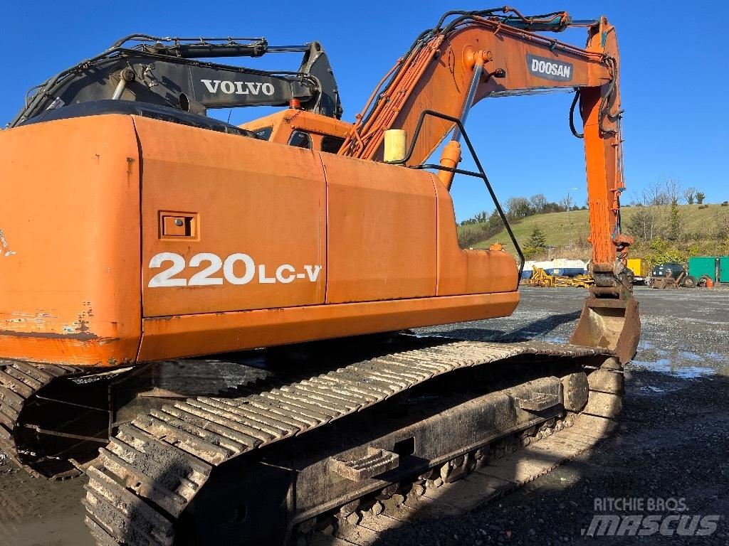 Doosan DX 220 Telakaivukoneet