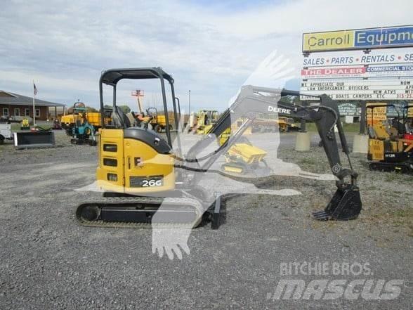 John Deere 26G Minikaivukoneet < 7t