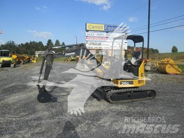 John Deere 26G Minikaivukoneet < 7t