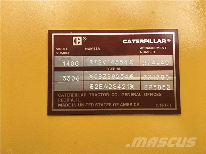 CAT 140 G Tiehöylät