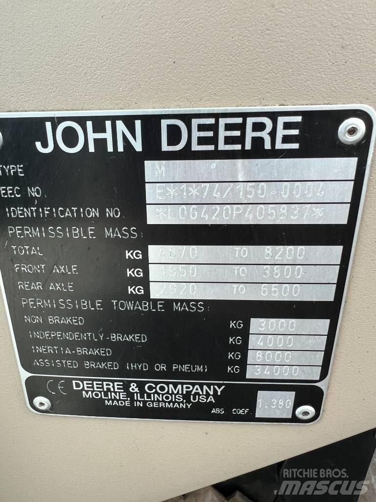 John Deere 6420 S Traktorit