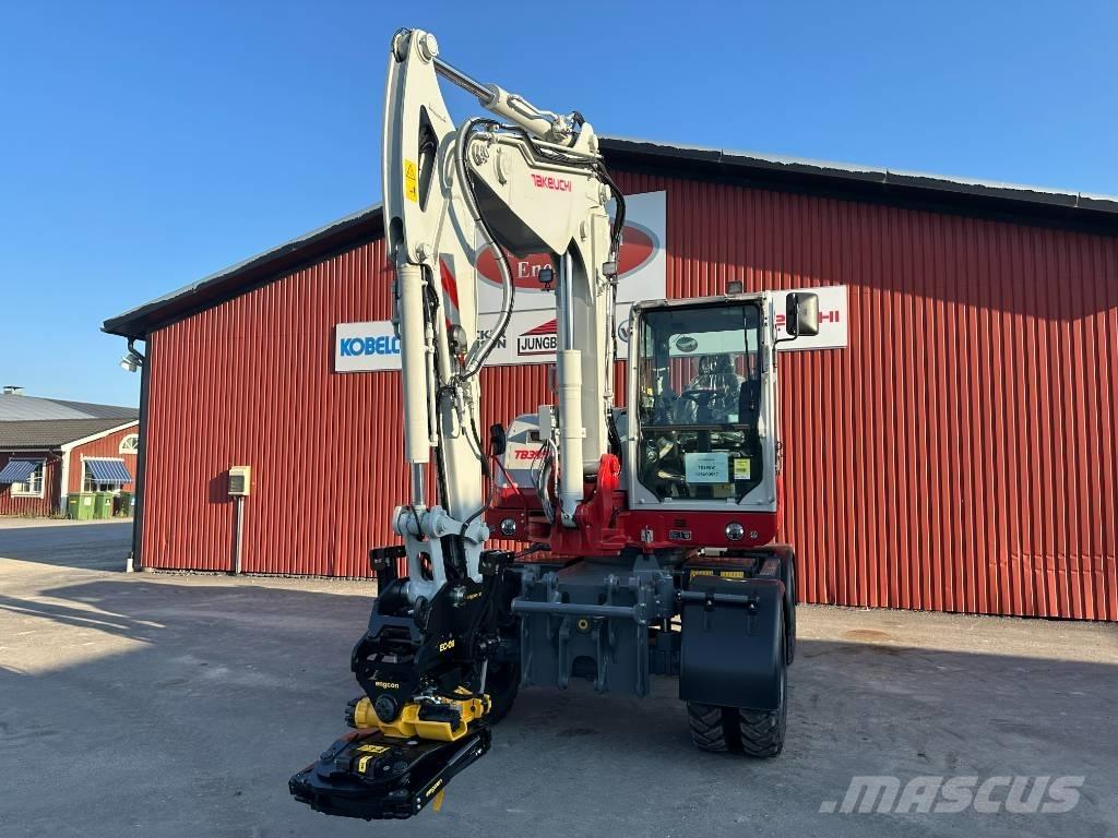 Takeuchi TB 395 W Pyöräkaivukoneet