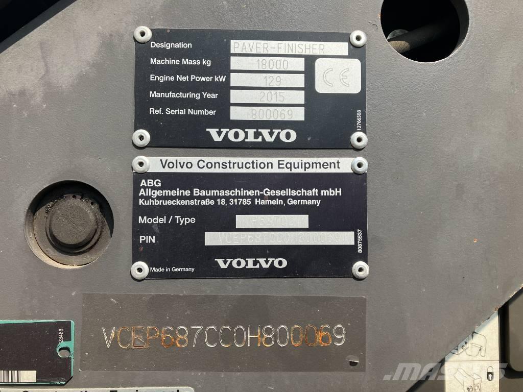 Volvo P 6870 C Asfalttikoneet