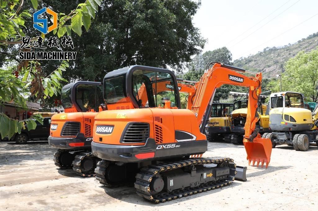 Doosan DX 55-9 C Minikaivukoneet < 7t