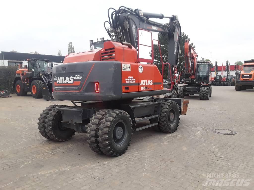 Atlas 180WSR Pyöräkaivukoneet