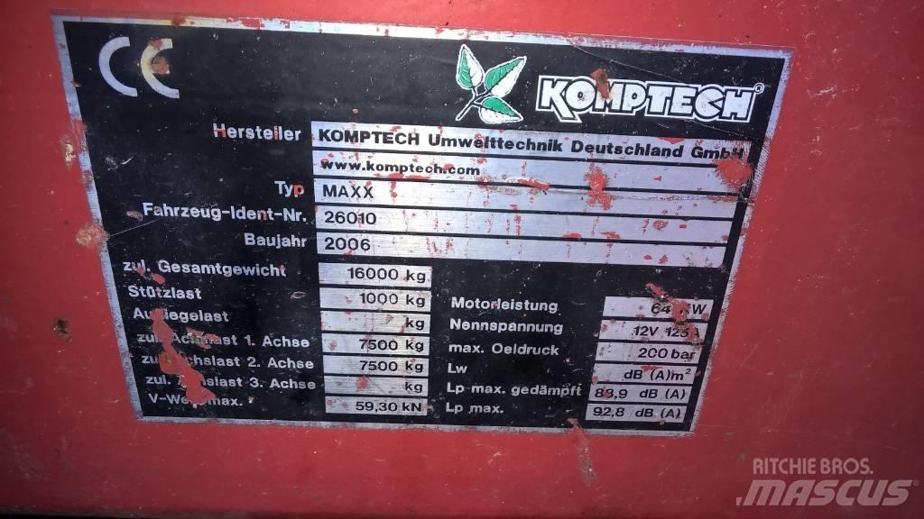 Komptech Maxx Mobiiliseulat