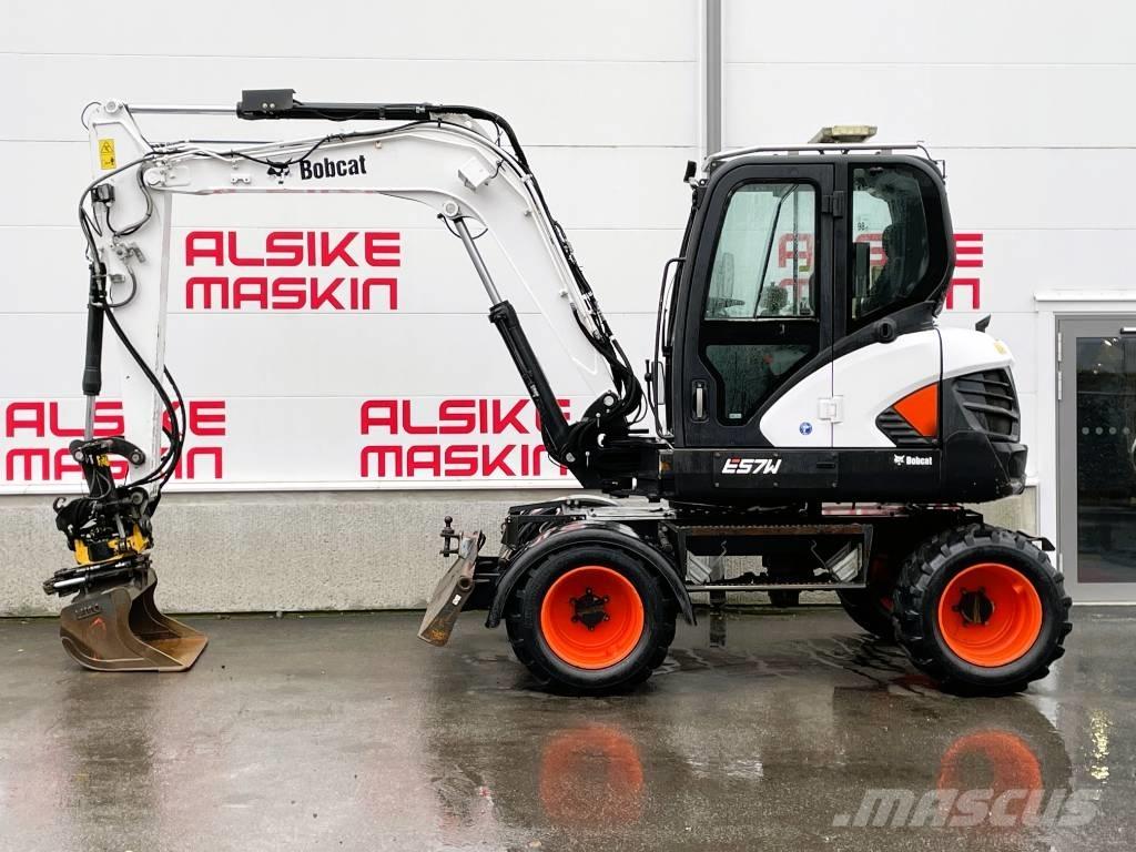 Bobcat E 57 W Pyöräkaivukoneet