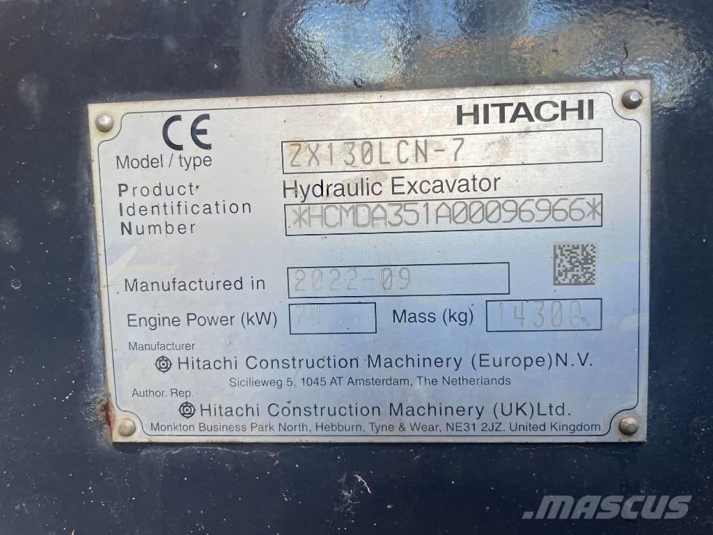 Hitachi ZX 130 LCN-7 Telakaivukoneet