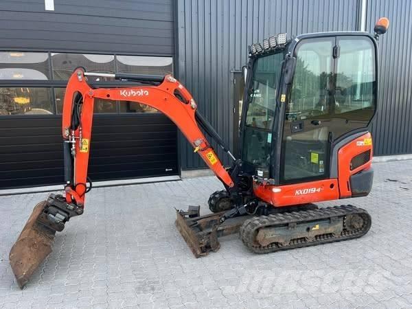 Kubota KX 19-4 Minikaivukoneet < 7t