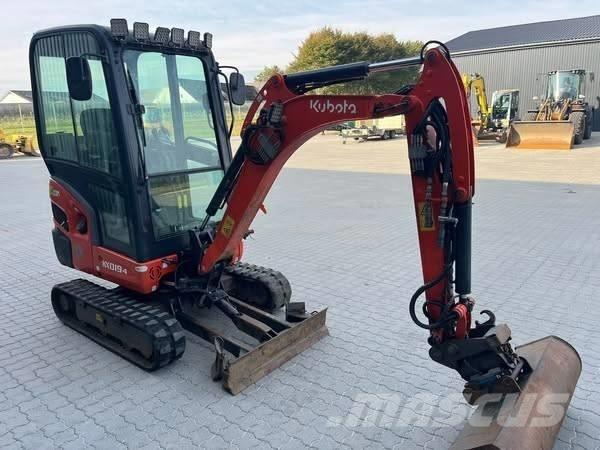 Kubota KX 19-4 Minikaivukoneet < 7t