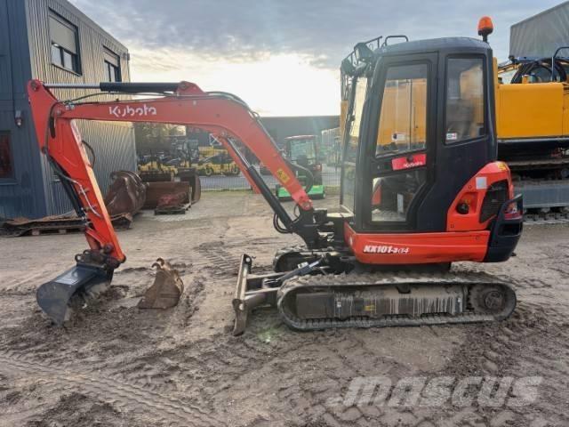 Kubota KX 101-3 Minikaivukoneet < 7t