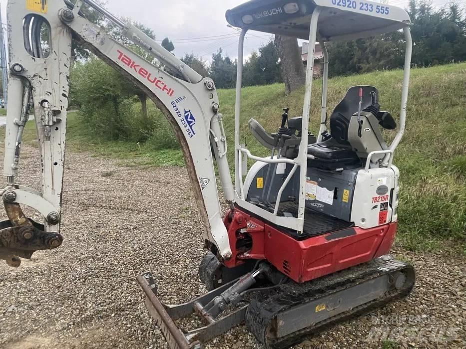 Takeuchi TB 215 R Minikaivukoneet < 7t