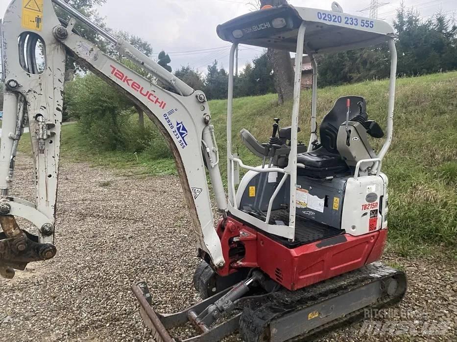 Takeuchi TB 215 R Minikaivukoneet < 7t