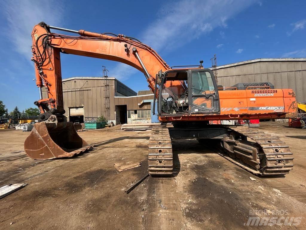 Doosan DX 480 LC Telakaivukoneet